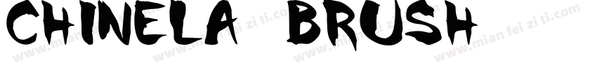 Chinela Brush字体转换